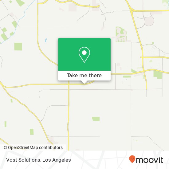 Mapa de Vost Solutions, 17501 Van Buren Blvd