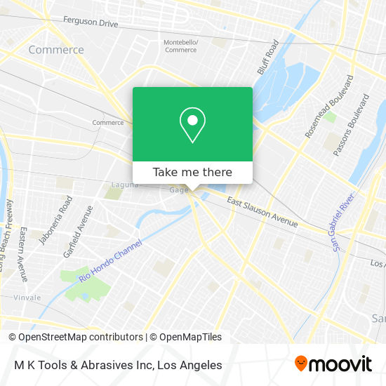 M K Tools & Abrasives Inc map