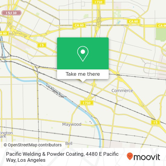 Pacific Welding & Powder Coating, 4480 E Pacific Way map