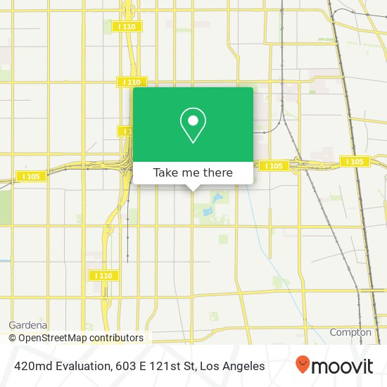 420md Evaluation, 603 E 121st St map