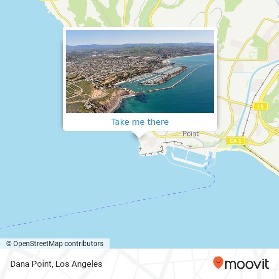 Mapa de Dana Point, Dana Point, CA