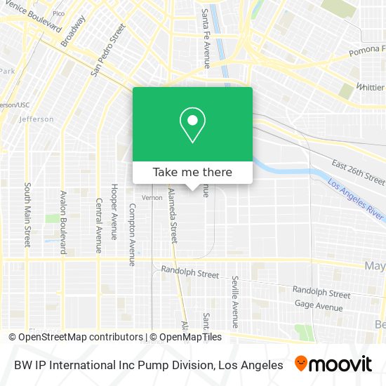 Mapa de BW IP International Inc Pump Division