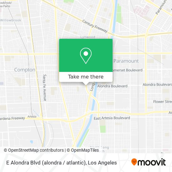 E Alondra Blvd (alondra / atlantic) map