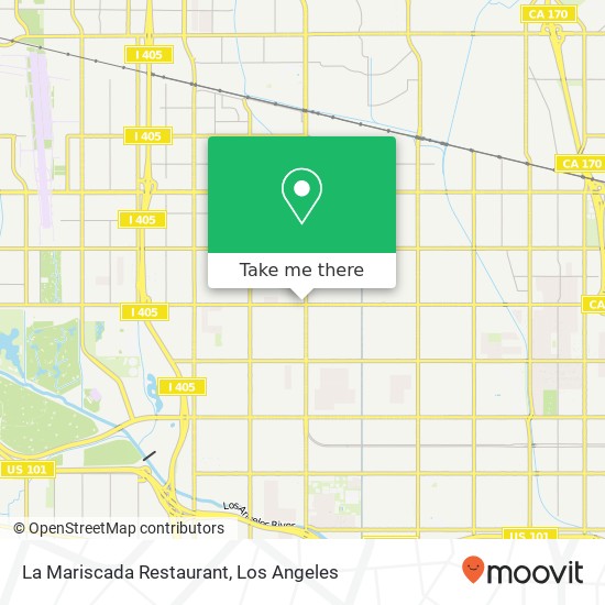 La Mariscada Restaurant, 14511 Victory Blvd map