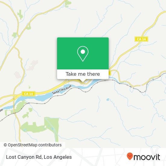 Lost Canyon Rd, Canyon Country (SANTA CLARITA), <B>CA< / B> 91387 map