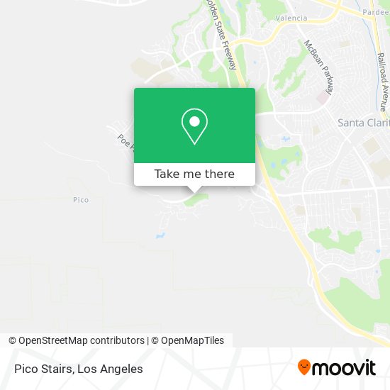 Pico Stairs map