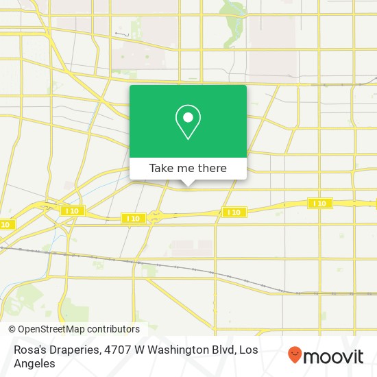 Rosa's Draperies, 4707 W Washington Blvd map