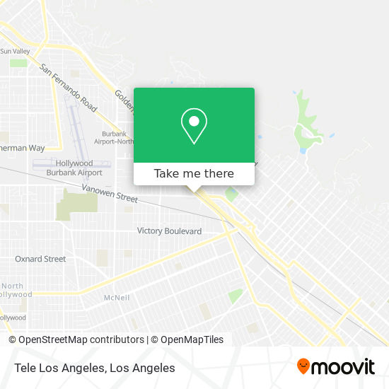 Mapa de Tele Los Angeles