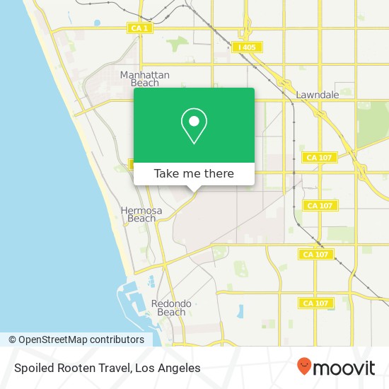 Spoiled Rooten Travel map