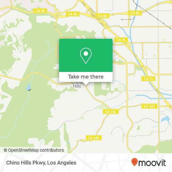 Mapa de Chino Hills Pkwy, Chino Hills, CA 91709