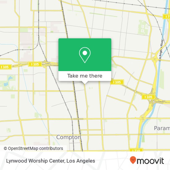 Lynwood Worship Center, 11984 Santa Fe Ave map