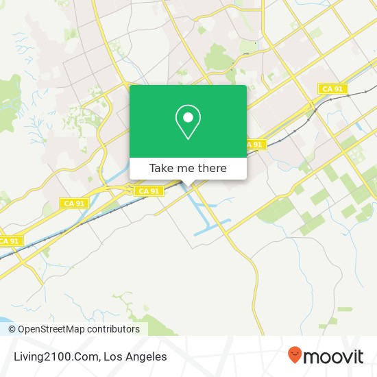 Mapa de Living2100.Com, 3410 La Sierra Ave