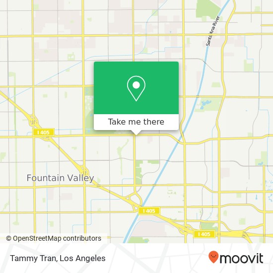 Mapa de Tammy Tran, 11100 Warner Ave