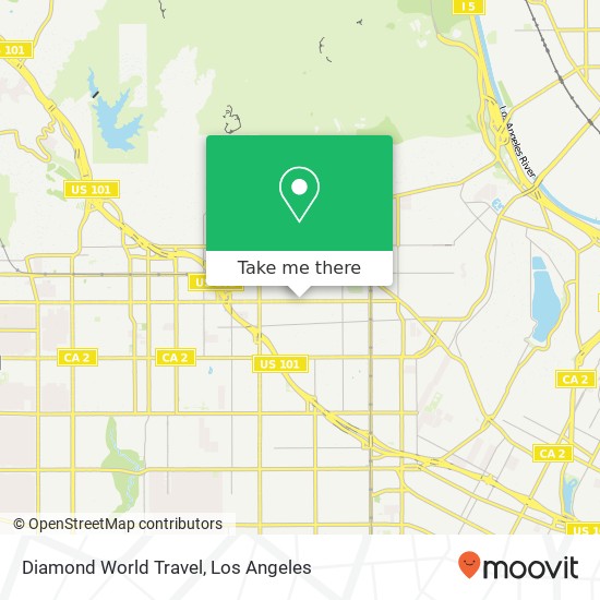 Diamond World Travel map