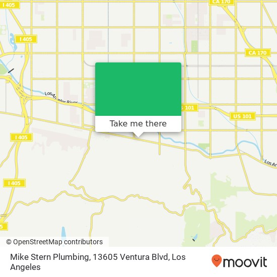 Mike Stern Plumbing, 13605 Ventura Blvd map