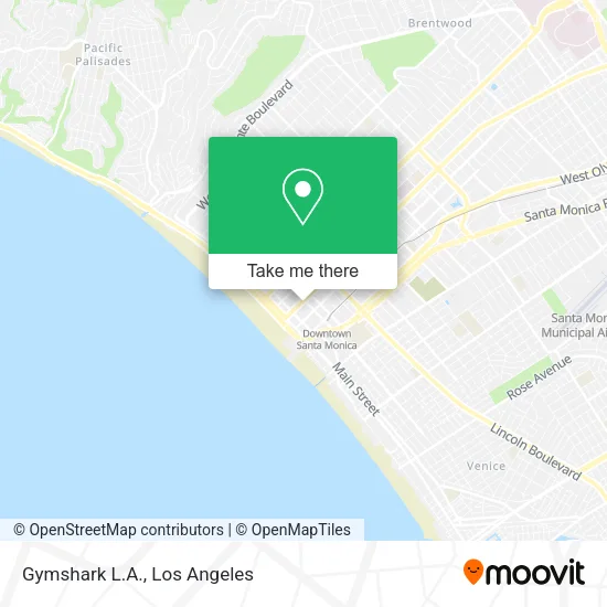 Gymshark L.A. map