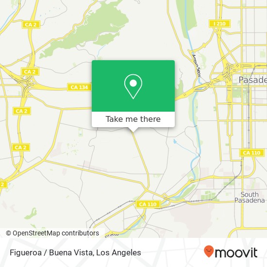 Figueroa / Buena Vista map