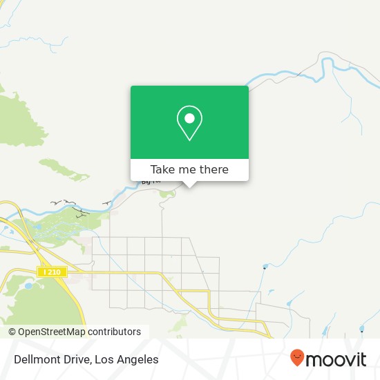 Dellmont Drive map