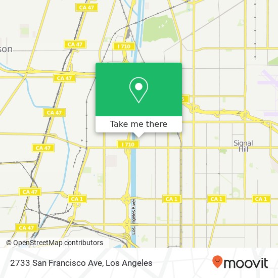 2733 San Francisco Ave map