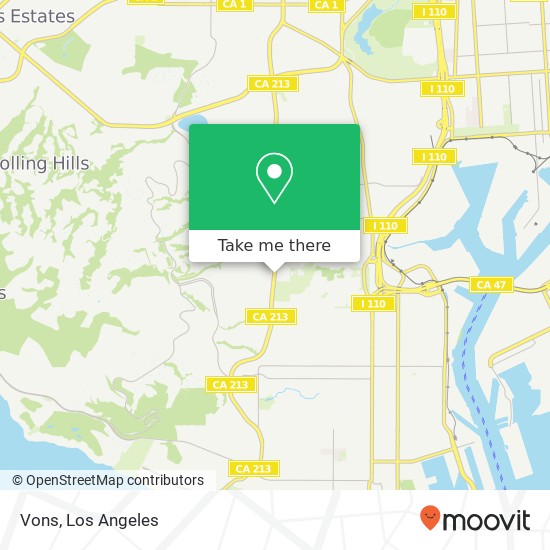 Vons map