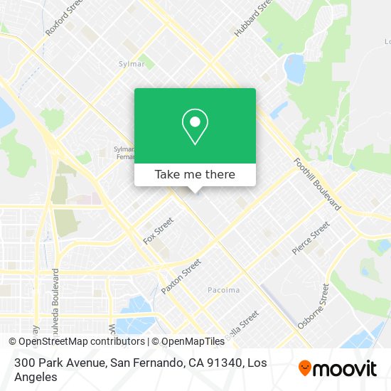300 Park Avenue, San Fernando, CA 91340 map