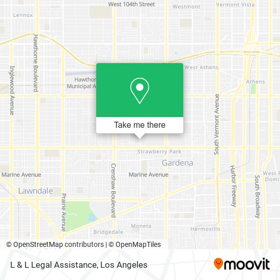 L & L Legal Assistance map