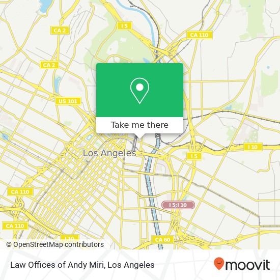 Mapa de Law Offices of Andy Miri