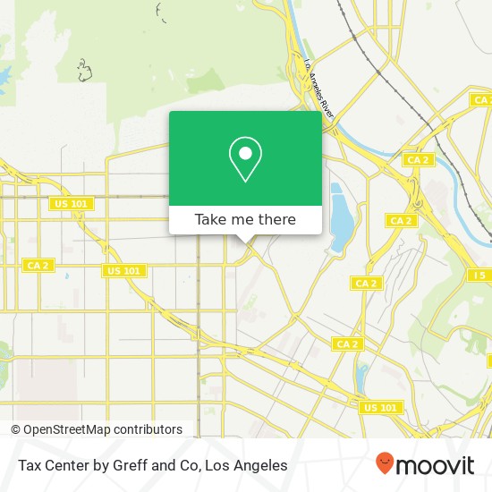 Tax Center by Greff and Co map