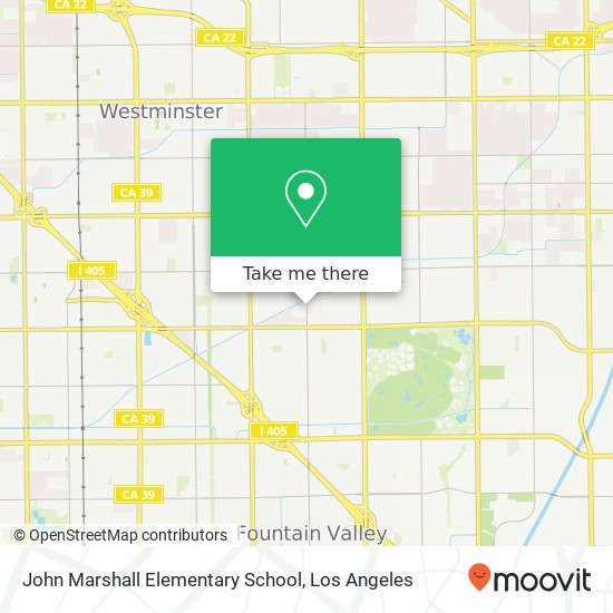 Mapa de John Marshall Elementary School