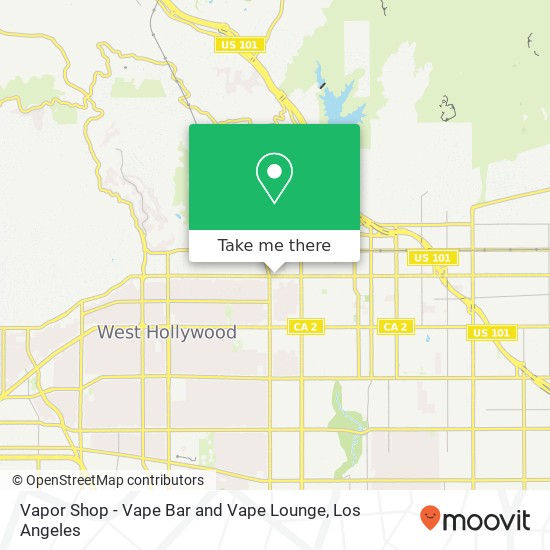 Vapor Shop - Vape Bar and Vape Lounge map
