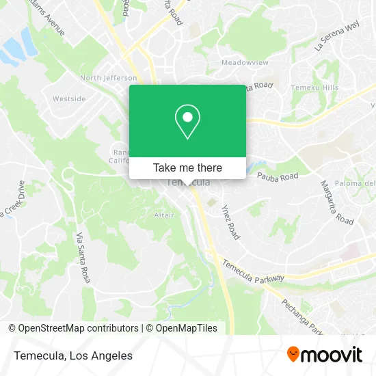 Temecula map