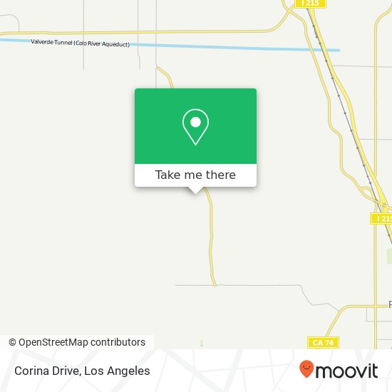 Corina Drive map
