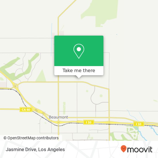 Mapa de Jasmine Drive