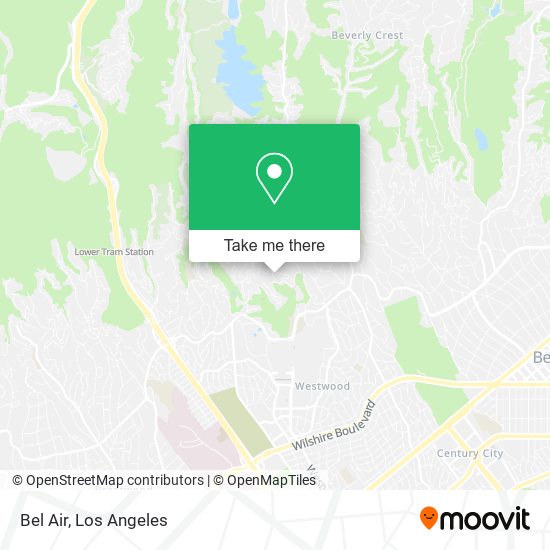 Mapa de Bel Air