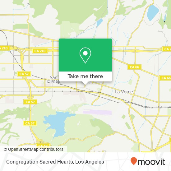 Mapa de Congregation Sacred Hearts