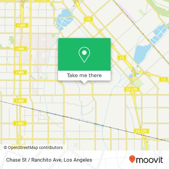 Chase St / Ranchito Ave map