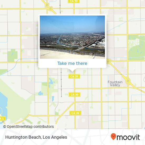 Mapa de Huntington Beach