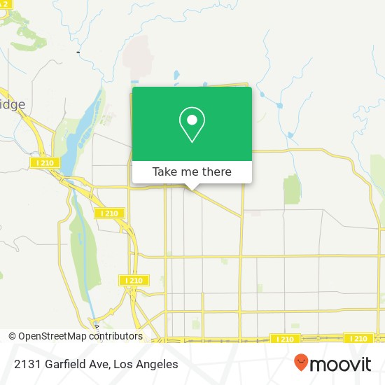 2131 Garfield Ave map