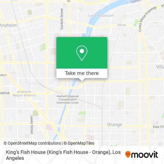 King's Fish House map