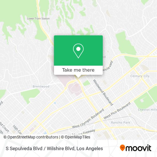 S Sepulveda Blvd / Wilshire Blvd map