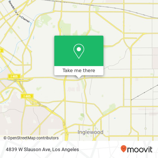 4839 W Slauson Ave map