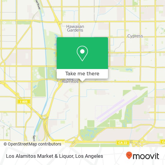 Mapa de Los Alamitos Market & Liquor
