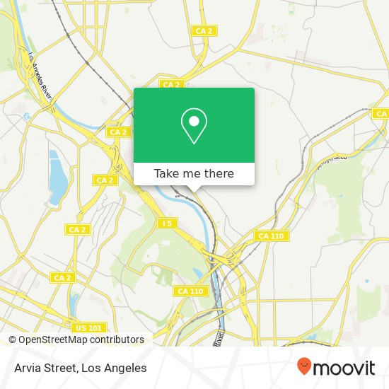 Mapa de Arvia Street