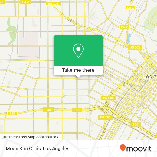 Mapa de Moon Kim Clinic