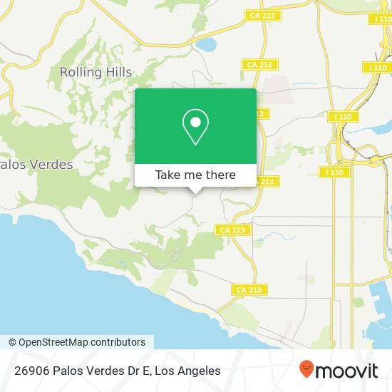 Mapa de 26906 Palos Verdes Dr E