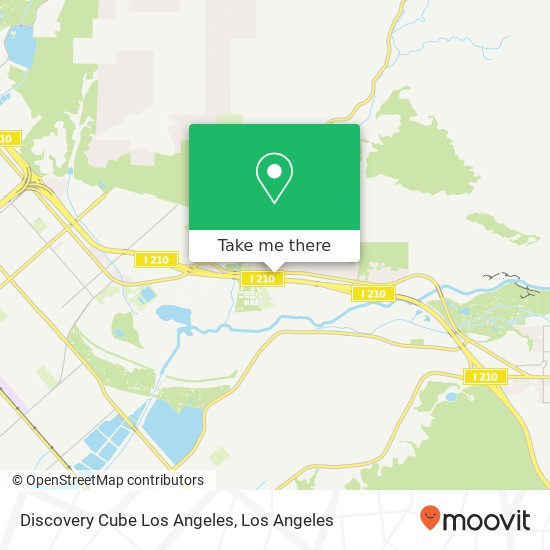 Mapa de Discovery Cube Los Angeles