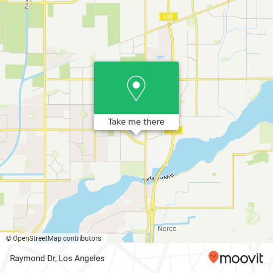 Raymond Dr map