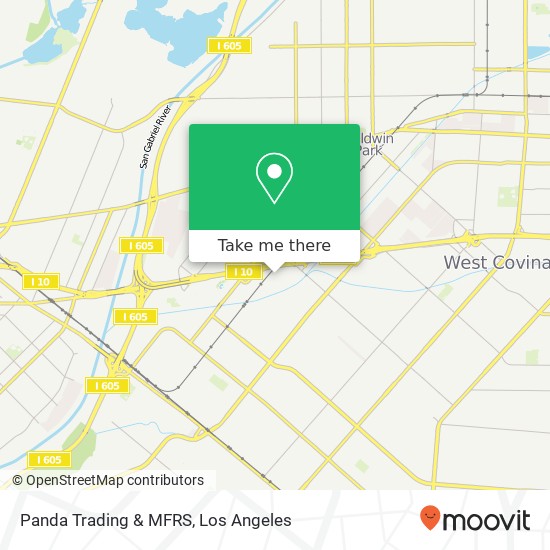 Panda Trading & MFRS map