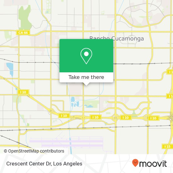 Crescent Center Dr map