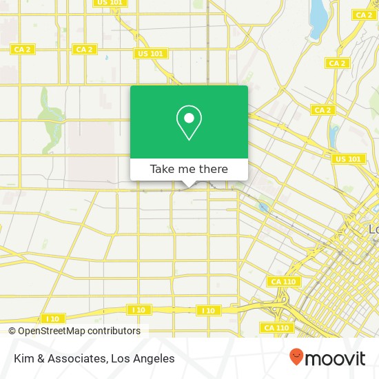 Mapa de Kim & Associates